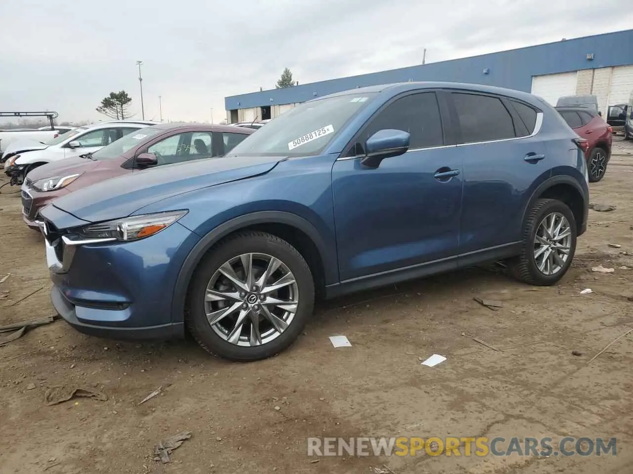 1 Photograph of a damaged car JM3KFBEY5L0844211 MAZDA CX-5 2020
