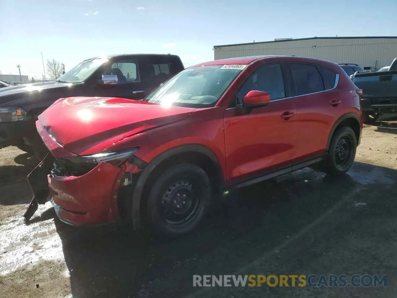 1 Photograph of a damaged car JM3KFBEY8L0784313 MAZDA CX-5 2020