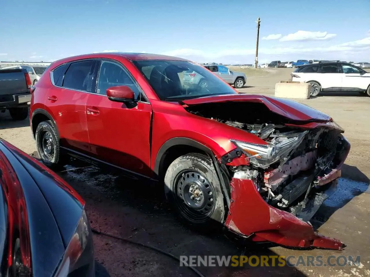 4 Photograph of a damaged car JM3KFBEY8L0784313 MAZDA CX-5 2020