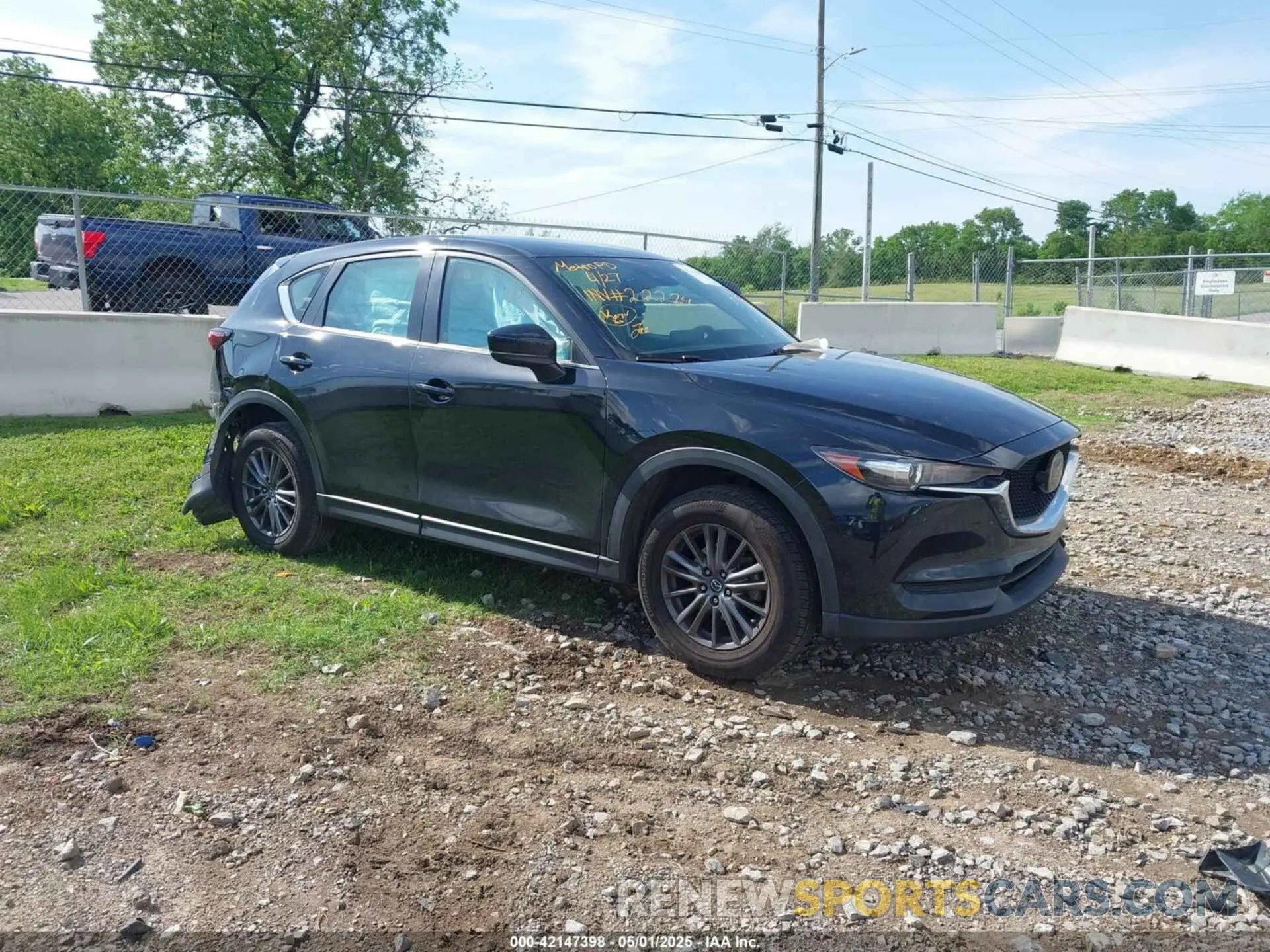 1 Photograph of a damaged car JM3KFABM1M0348738 MAZDA CX-5 2021