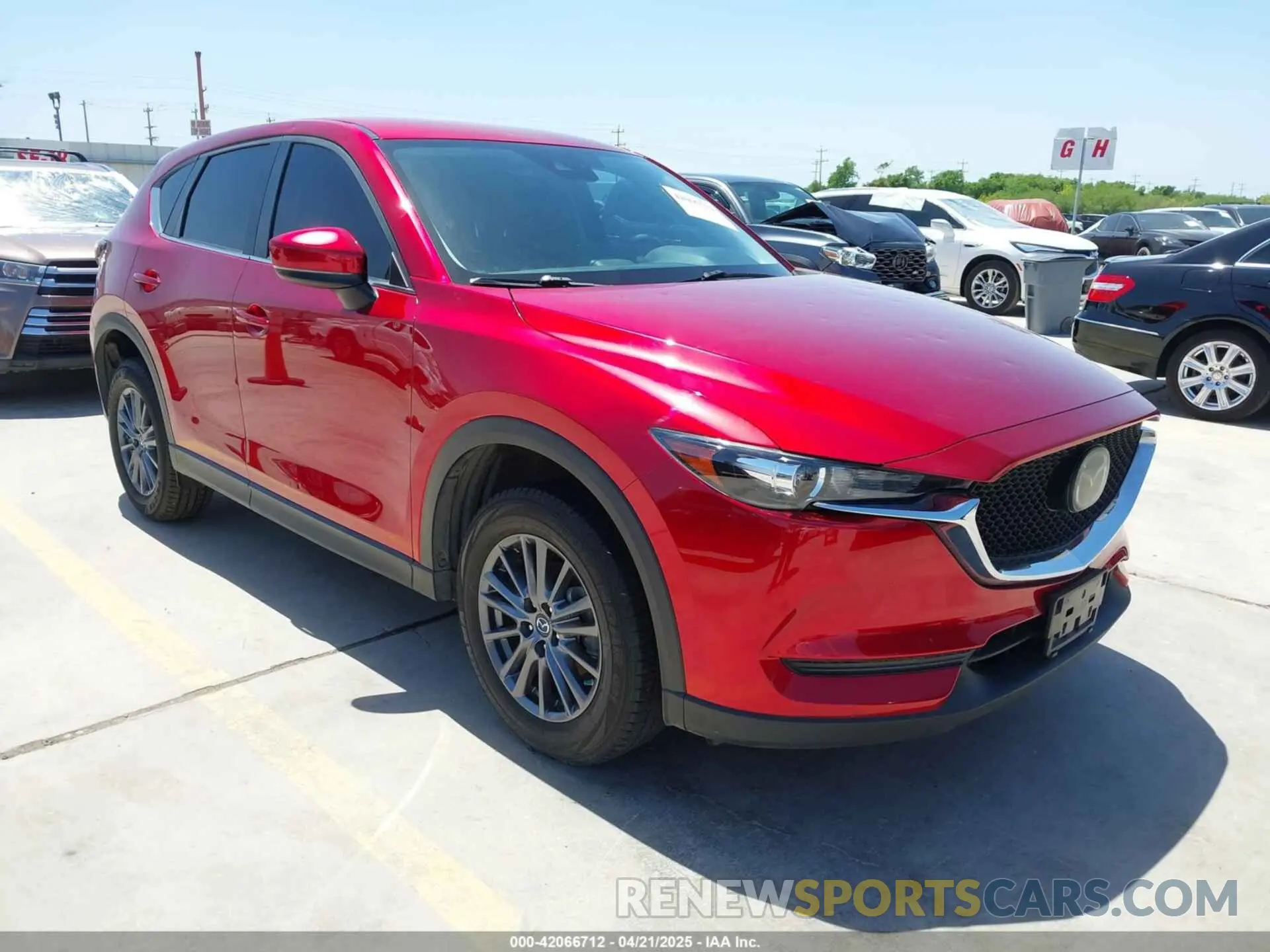 1 Photograph of a damaged car JM3KFABM1M0418240 MAZDA CX-5 2021