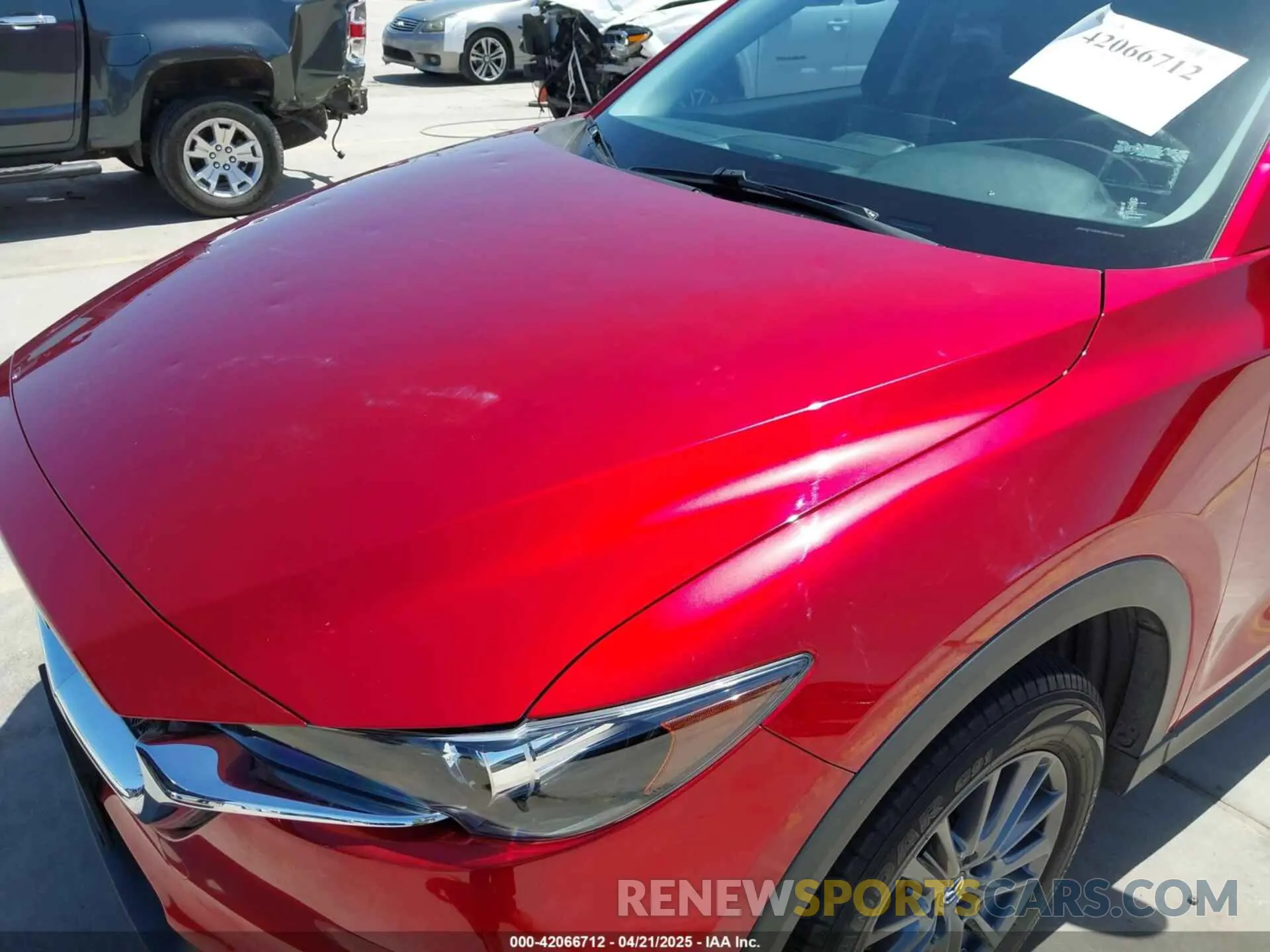 17 Photograph of a damaged car JM3KFABM1M0418240 MAZDA CX-5 2021