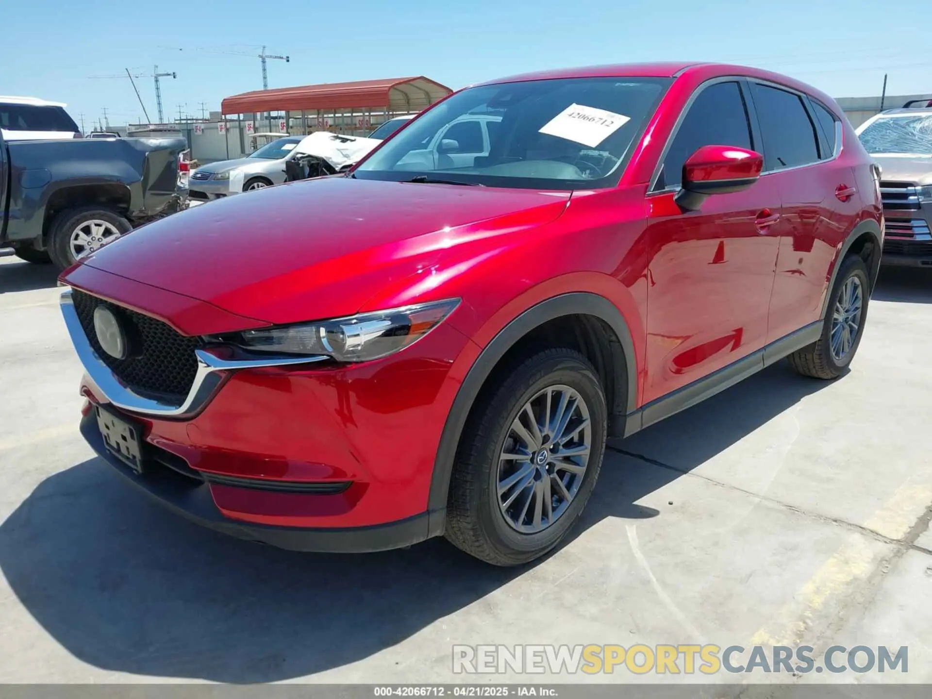 2 Photograph of a damaged car JM3KFABM1M0418240 MAZDA CX-5 2021