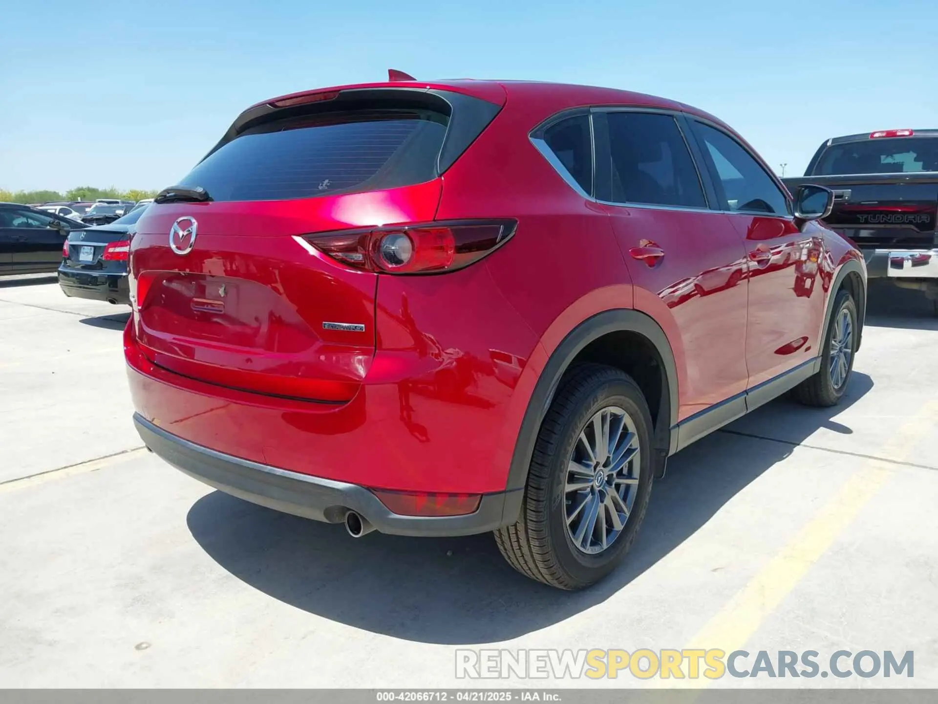 4 Photograph of a damaged car JM3KFABM1M0418240 MAZDA CX-5 2021