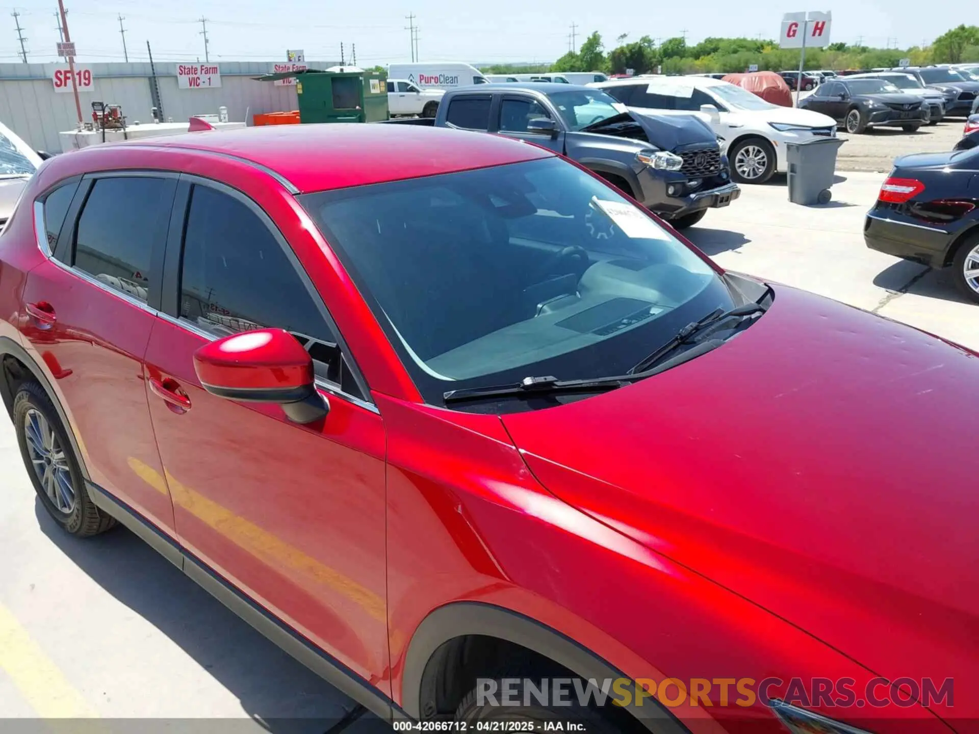 6 Photograph of a damaged car JM3KFABM1M0418240 MAZDA CX-5 2021