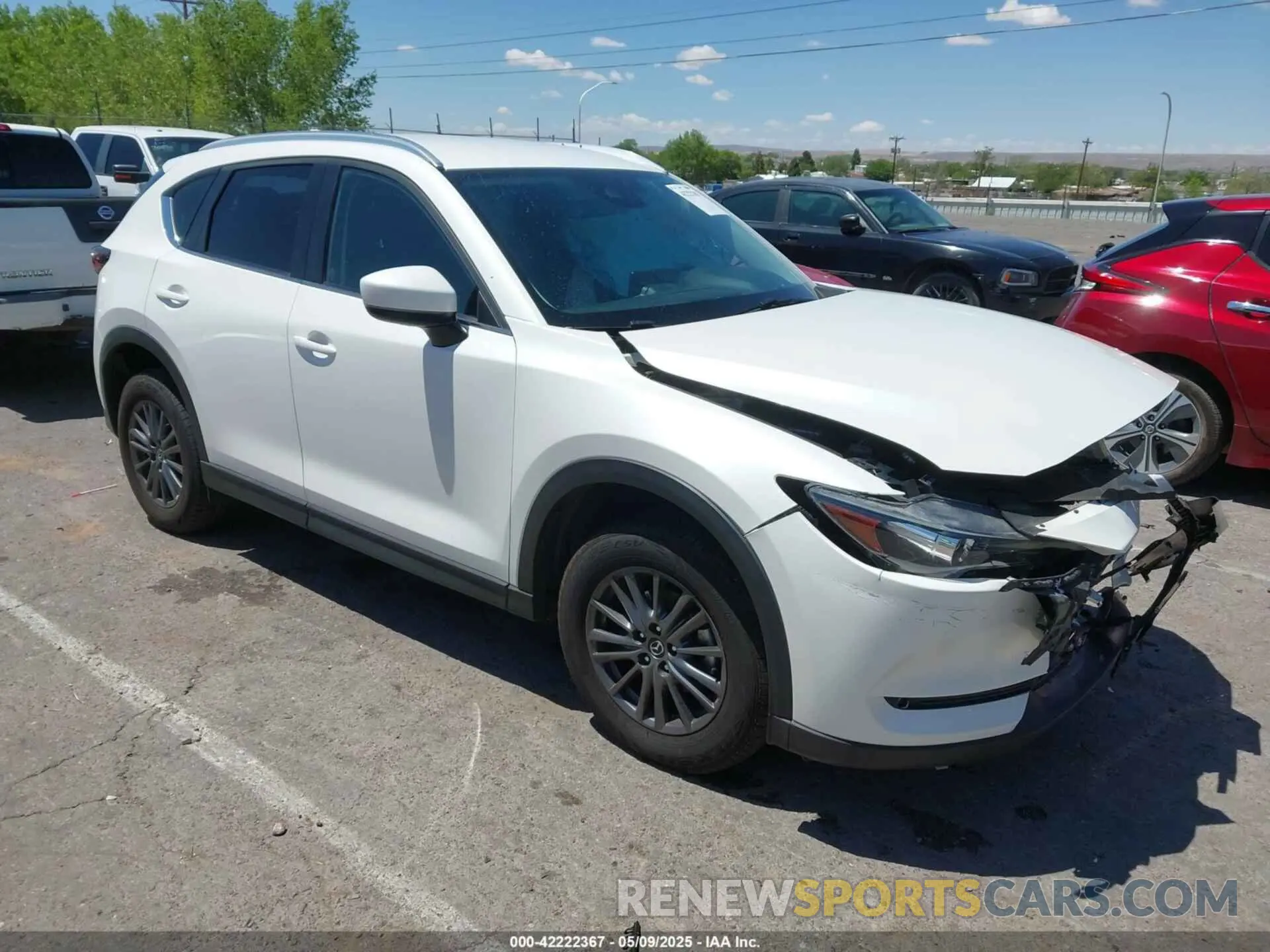 1 Photograph of a damaged car JM3KFABM2M1311384 MAZDA CX-5 2021