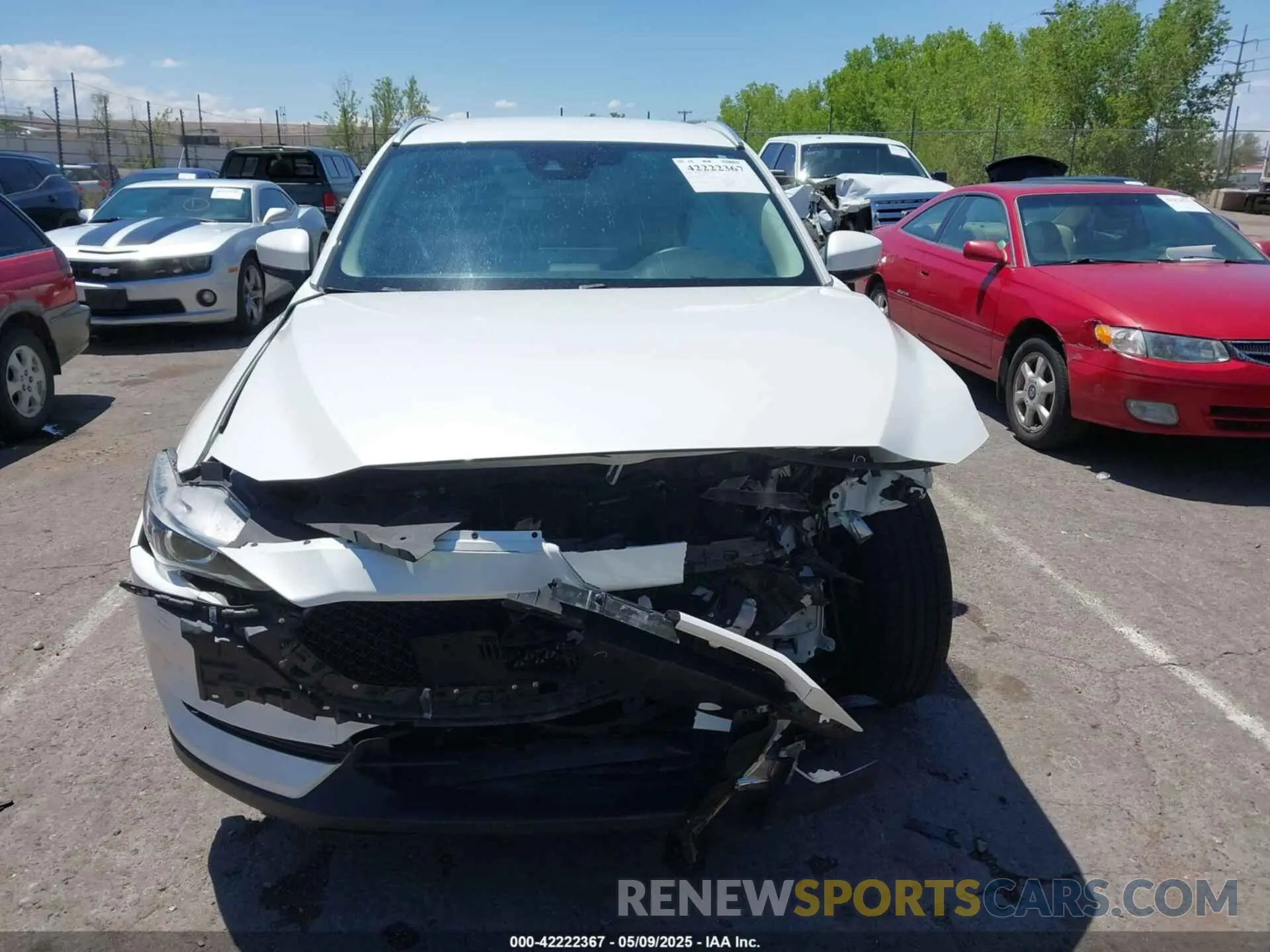 12 Photograph of a damaged car JM3KFABM2M1311384 MAZDA CX-5 2021