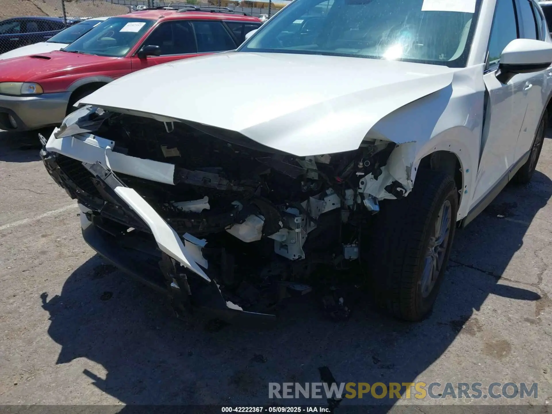 6 Photograph of a damaged car JM3KFABM2M1311384 MAZDA CX-5 2021