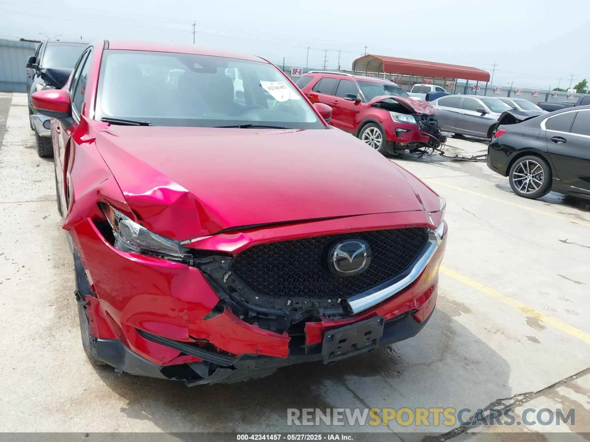 13 Photograph of a damaged car JM3KFABM3M0312615 MAZDA CX-5 2021