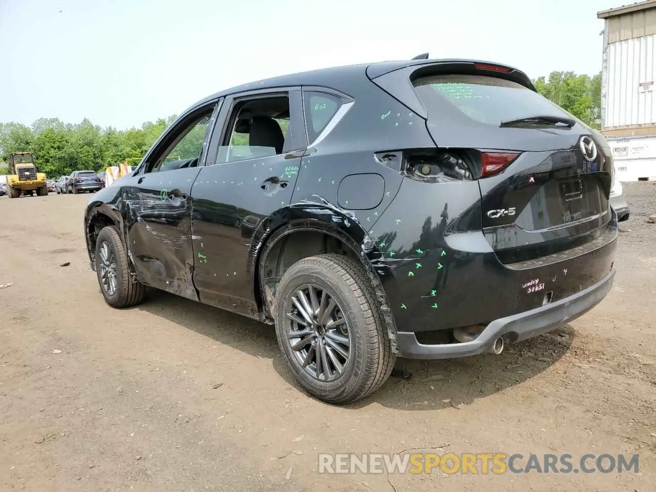 2 Photograph of a damaged car JM3KFABM5M0370435 MAZDA CX-5 2021