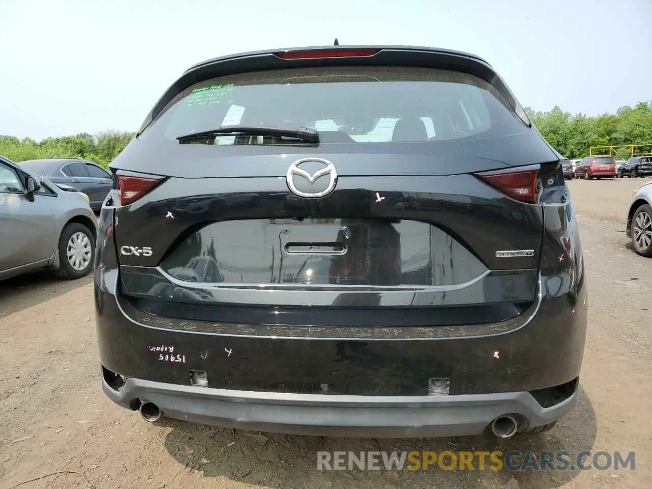 6 Photograph of a damaged car JM3KFABM5M0370435 MAZDA CX-5 2021