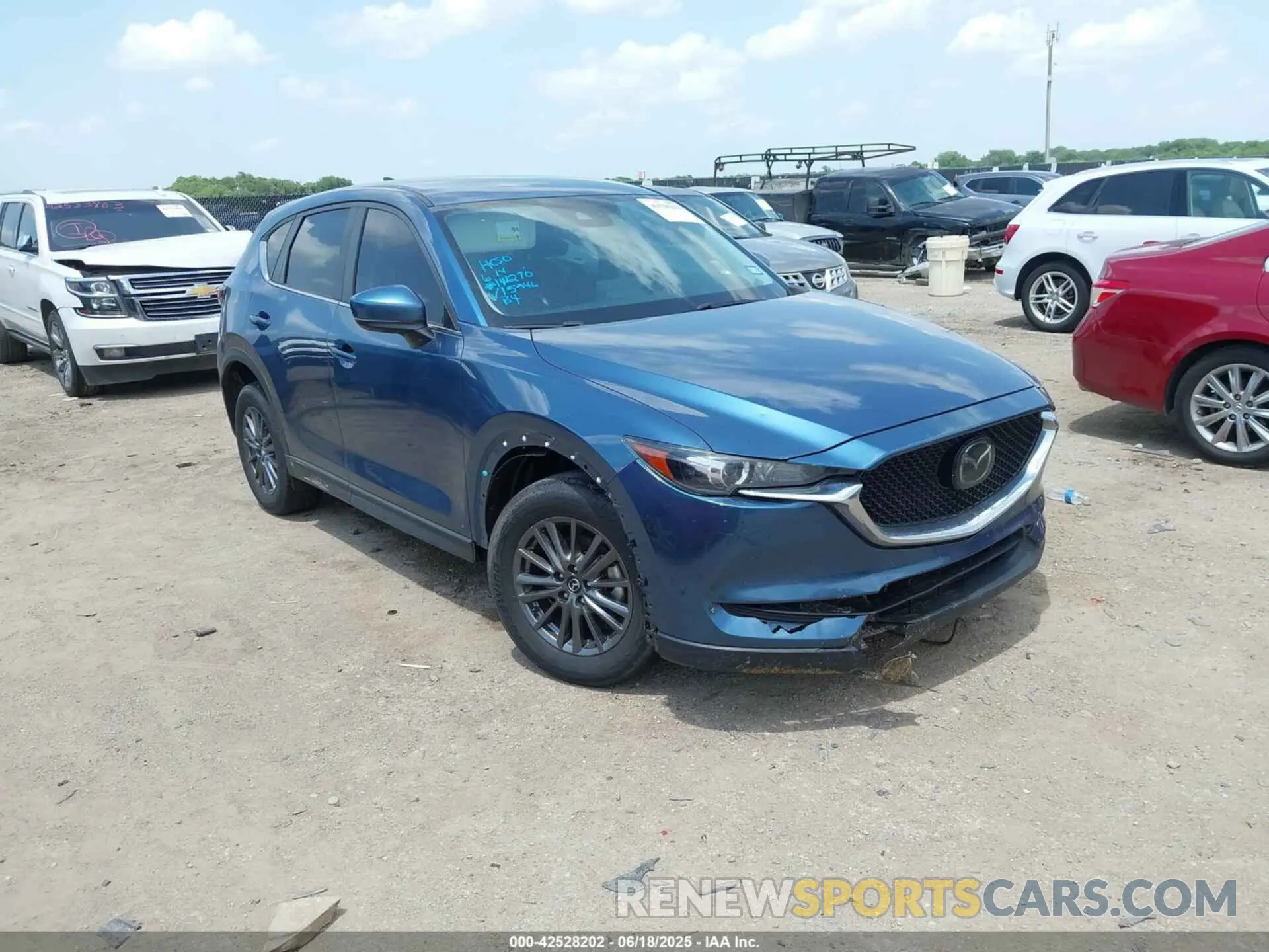 1 Photograph of a damaged car JM3KFABM5M1315946 MAZDA CX-5 2021
