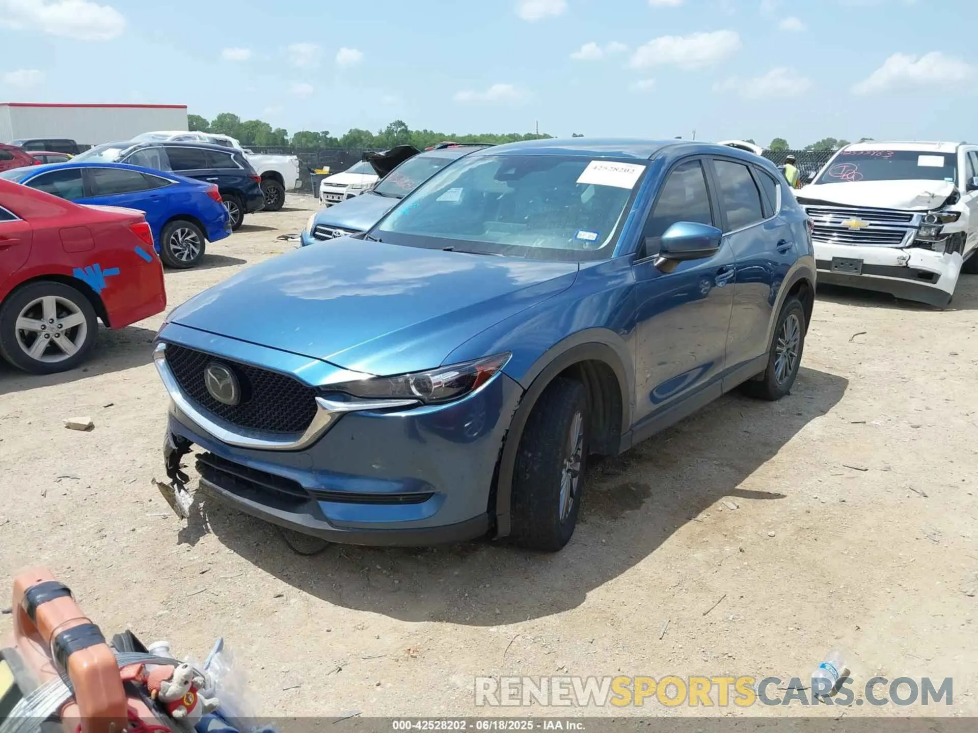 2 Photograph of a damaged car JM3KFABM5M1315946 MAZDA CX-5 2021
