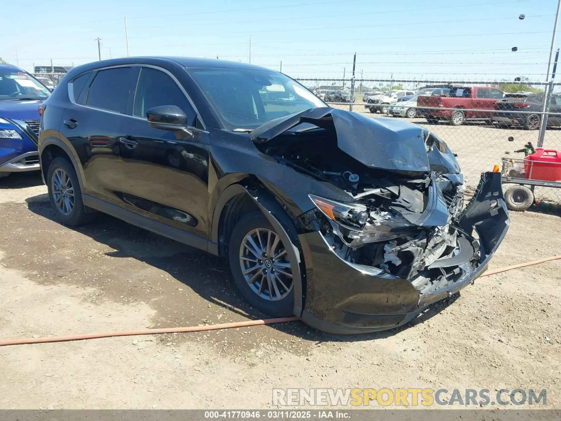 1 Photograph of a damaged car JM3KFABM5M1323982 MAZDA CX-5 2021