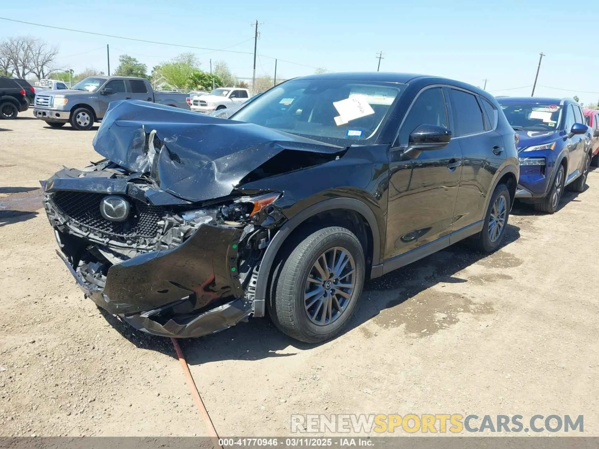 2 Photograph of a damaged car JM3KFABM5M1323982 MAZDA CX-5 2021