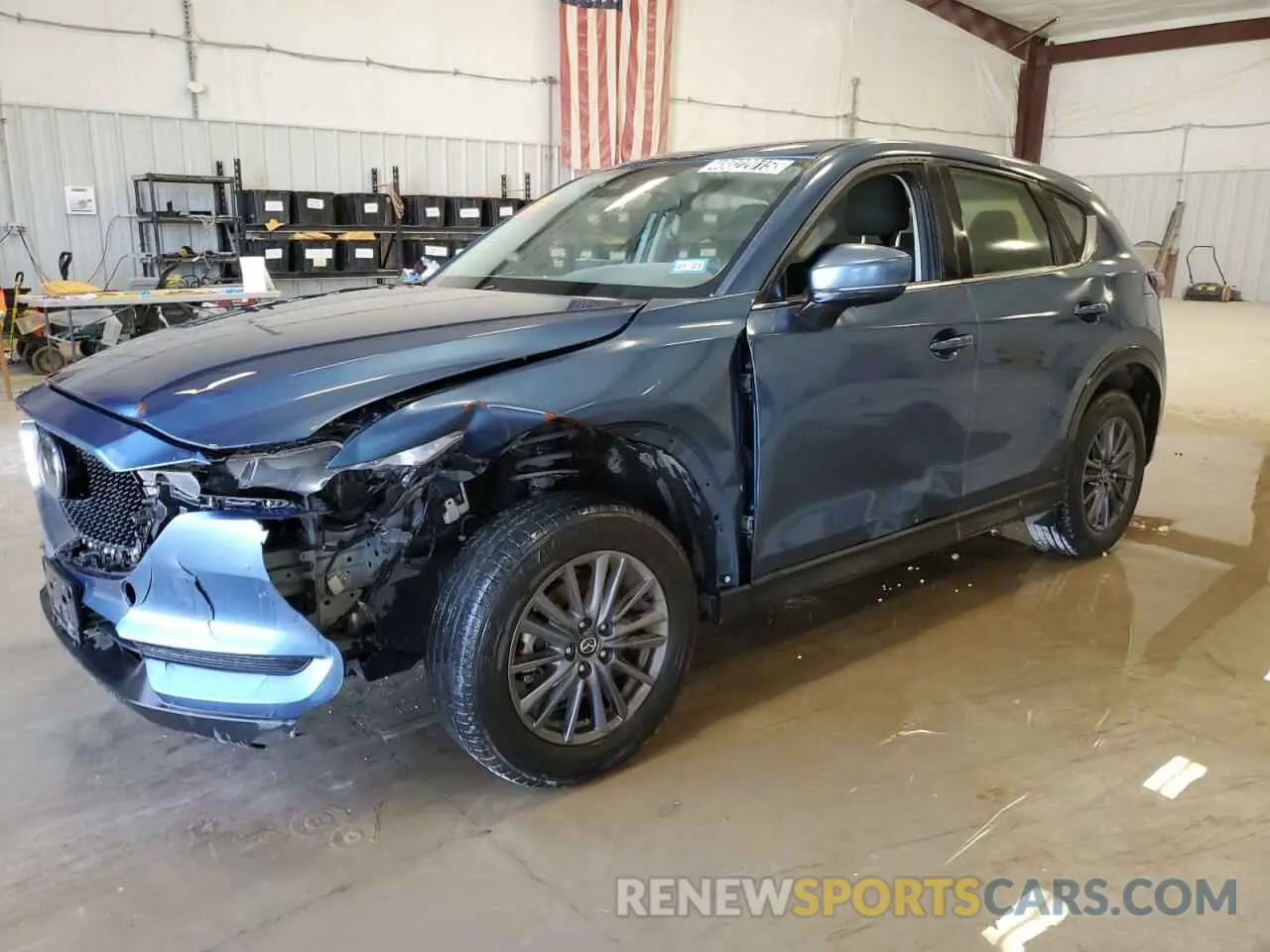 1 Photograph of a damaged car JM3KFABM7M0307207 MAZDA CX-5 2021