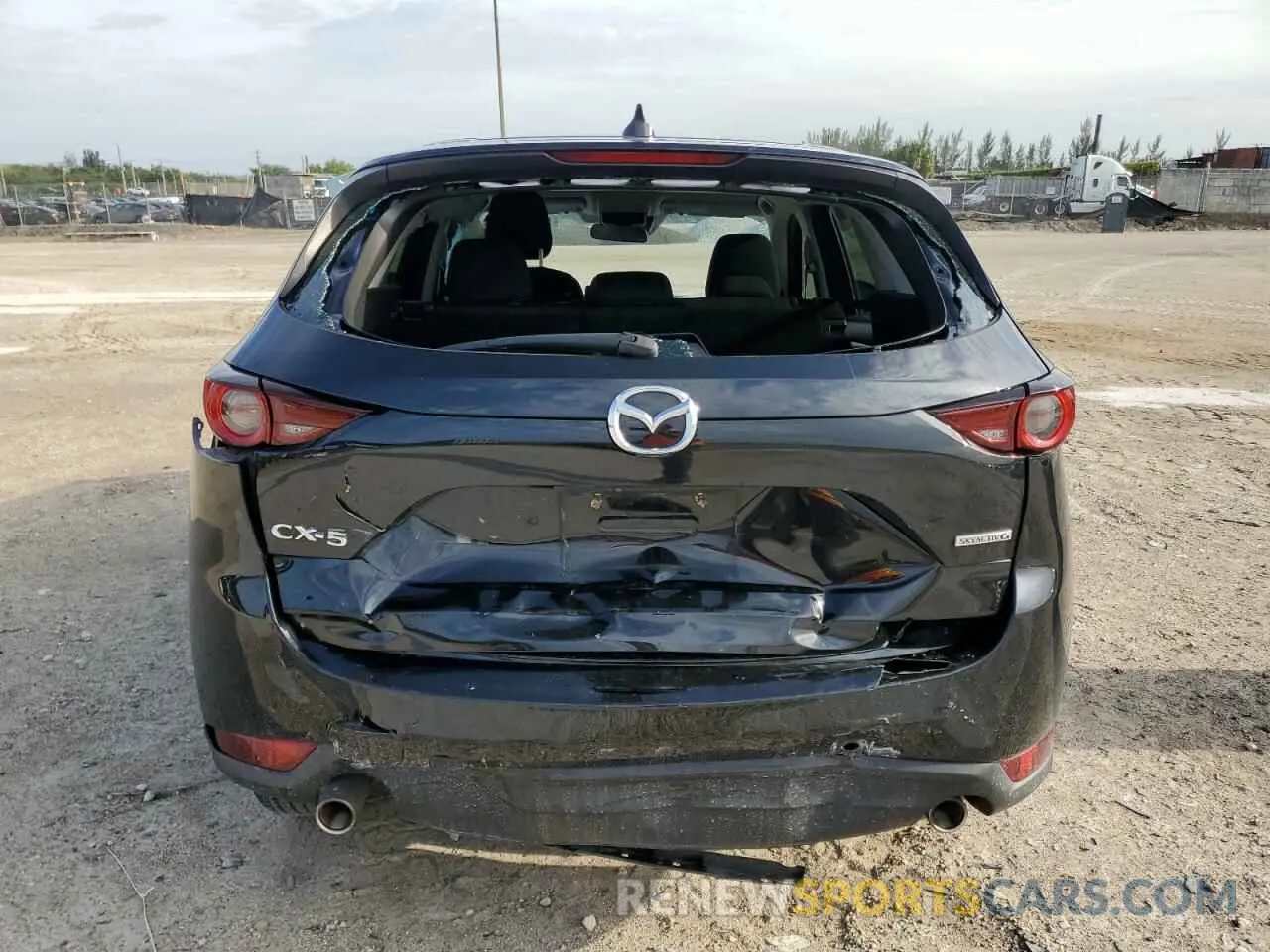 6 Photograph of a damaged car JM3KFABM9M0301909 MAZDA CX-5 2021