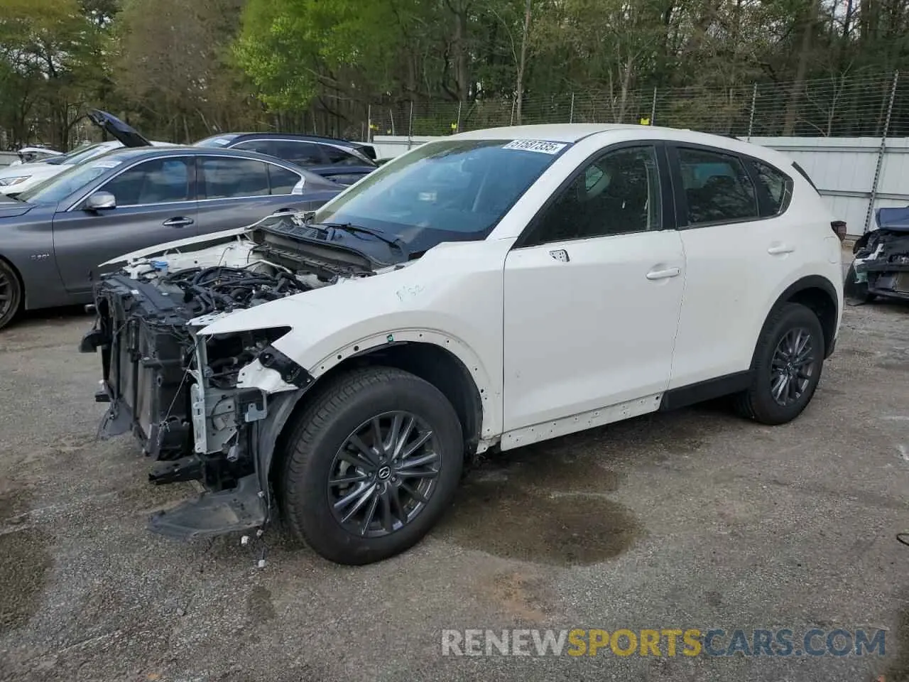 1 Photograph of a damaged car JM3KFABM9M1309518 MAZDA CX-5 2021