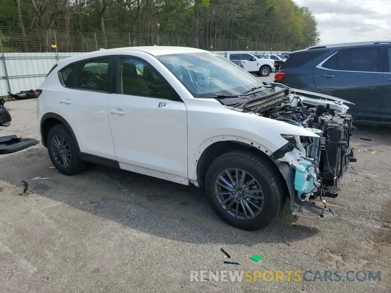 4 Photograph of a damaged car JM3KFABM9M1309518 MAZDA CX-5 2021