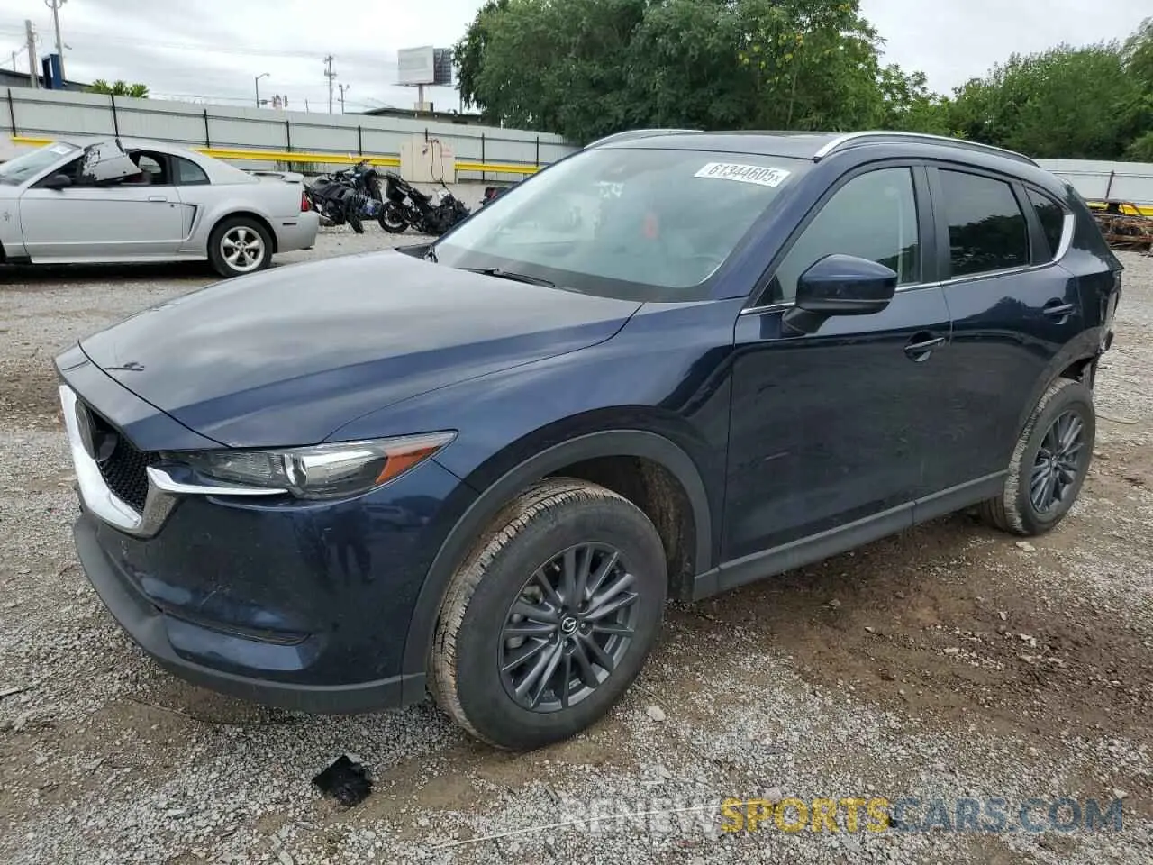 1 Photograph of a damaged car JM3KFACM0M0397721 MAZDA CX-5 2021