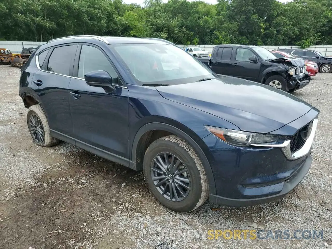 4 Photograph of a damaged car JM3KFACM0M0397721 MAZDA CX-5 2021