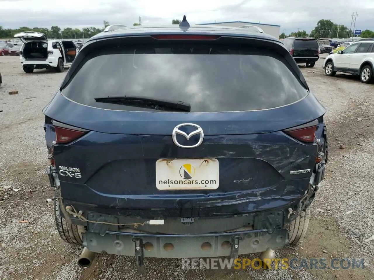 6 Photograph of a damaged car JM3KFACM0M0397721 MAZDA CX-5 2021