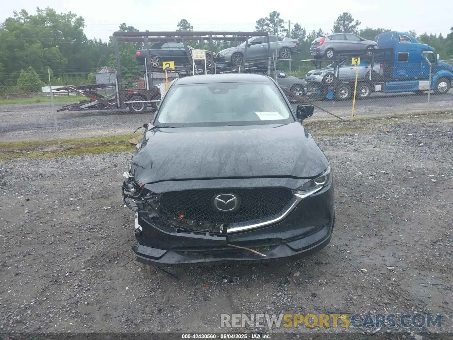 13 Photograph of a damaged car JM3KFACM0M0444391 MAZDA CX-5 2021