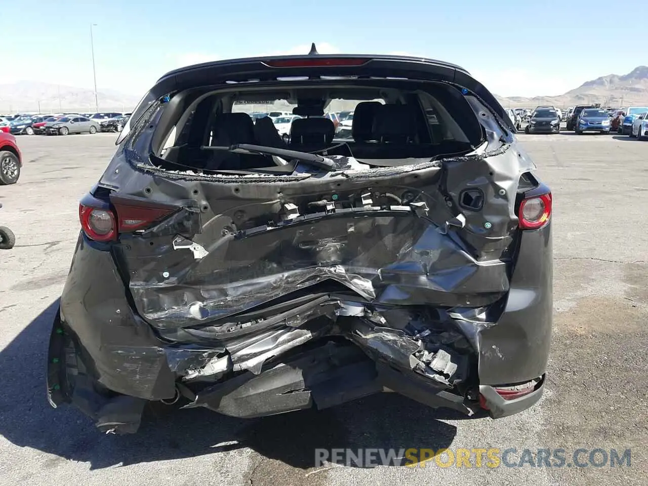 6 Photograph of a damaged car JM3KFACM0M0446674 MAZDA CX-5 2021