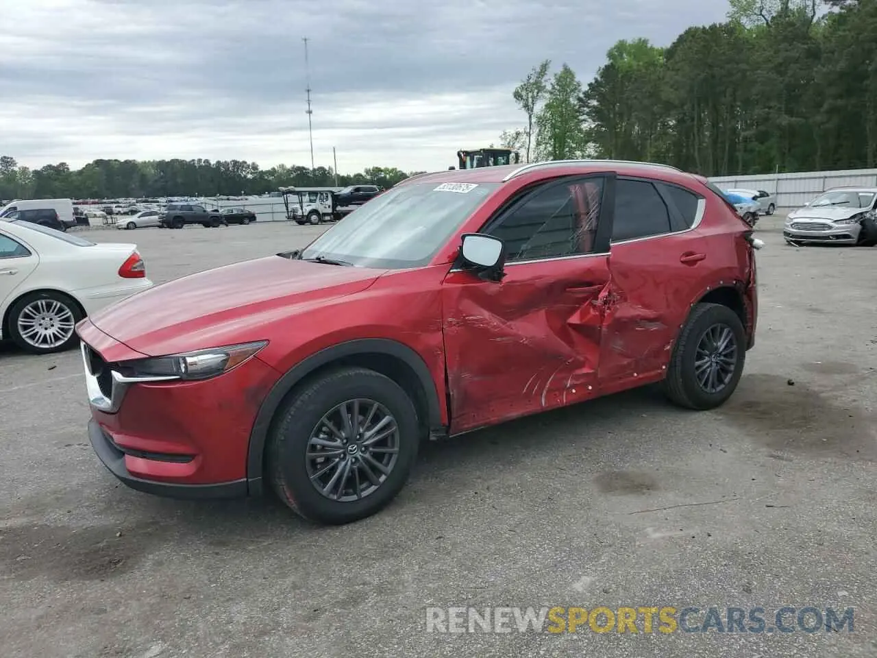1 Photograph of a damaged car JM3KFACM1M0304981 MAZDA CX-5 2021