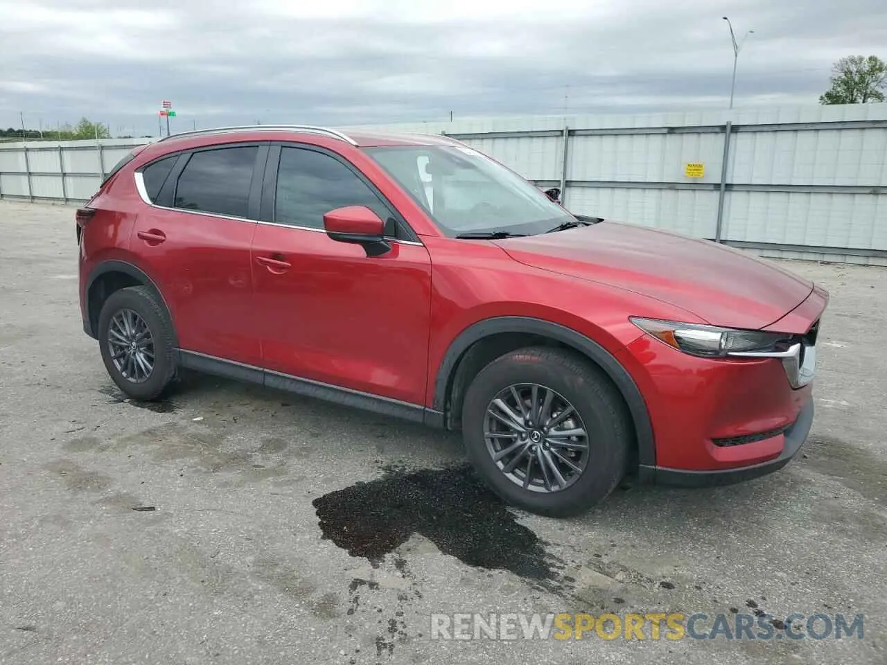 4 Photograph of a damaged car JM3KFACM1M0304981 MAZDA CX-5 2021