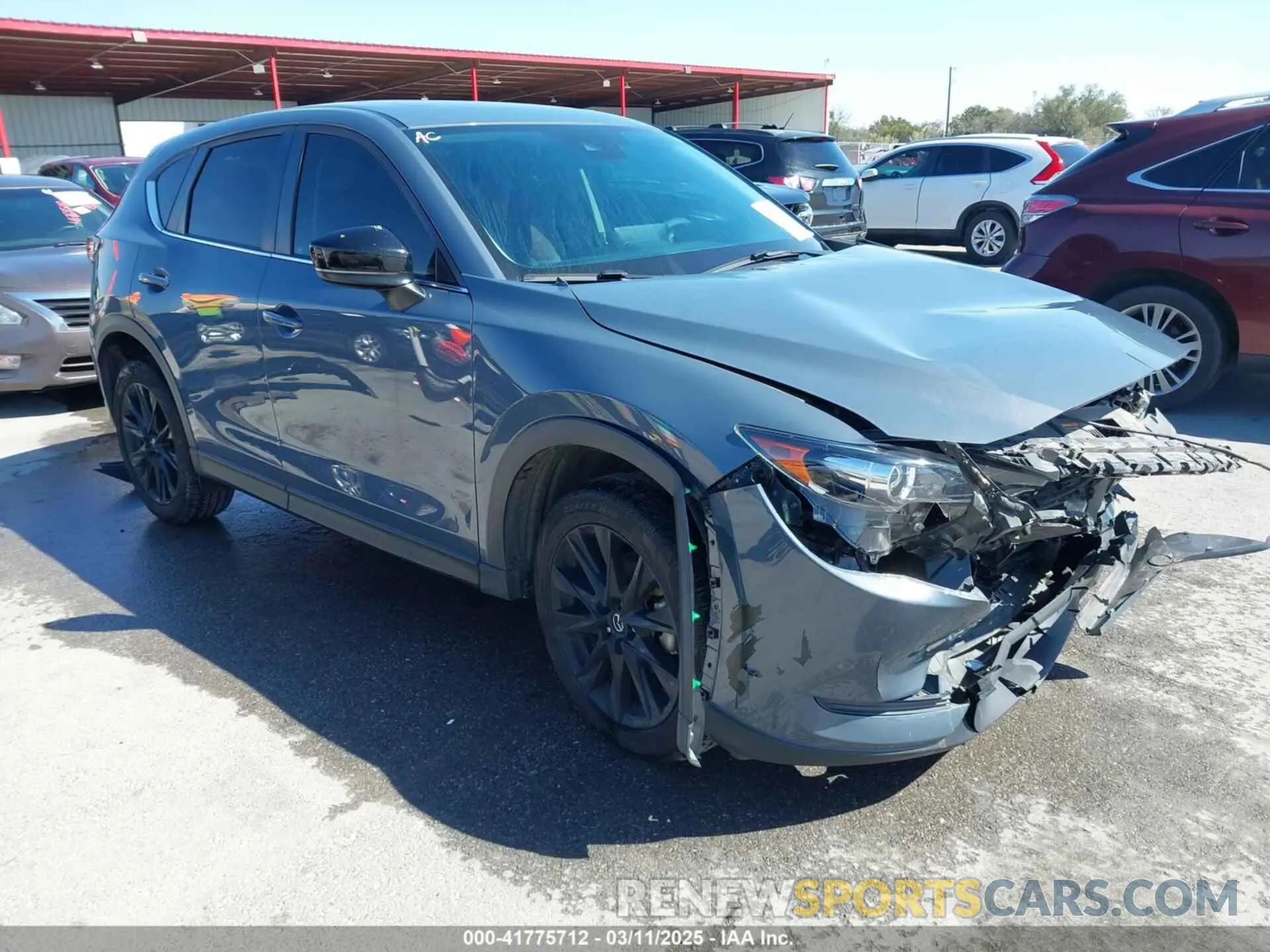 1 Photograph of a damaged car JM3KFACM1M0317763 MAZDA CX-5 2021