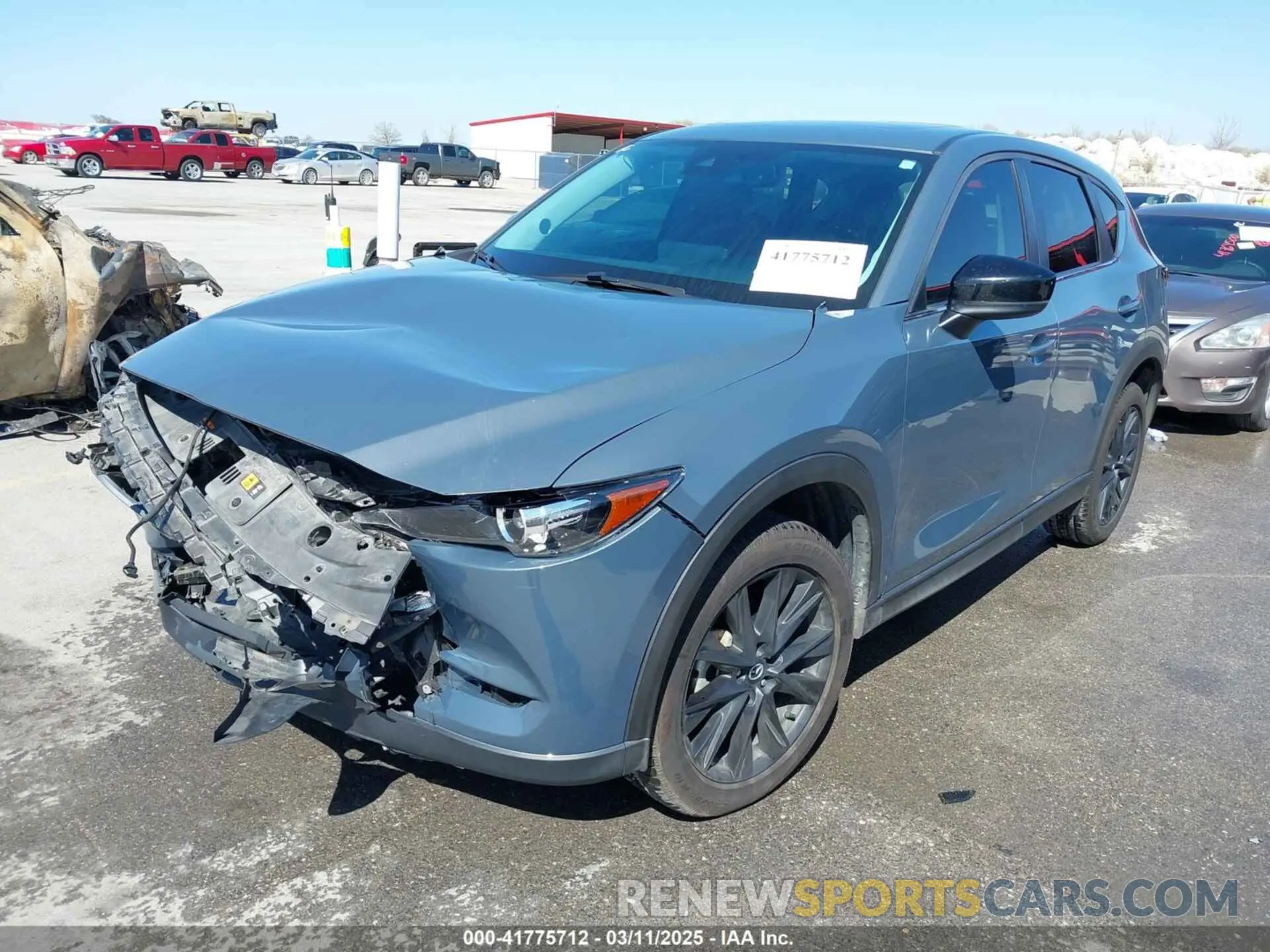 2 Photograph of a damaged car JM3KFACM1M0317763 MAZDA CX-5 2021