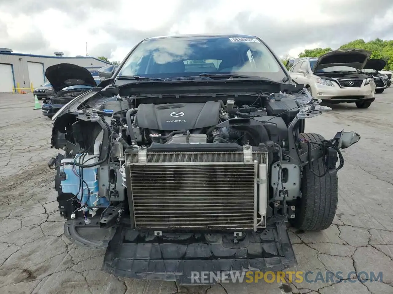 5 Photograph of a damaged car JM3KFACM1M0370429 MAZDA CX-5 2021