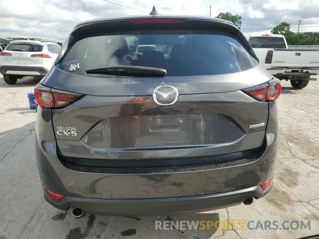 6 Photograph of a damaged car JM3KFACM1M0370429 MAZDA CX-5 2021