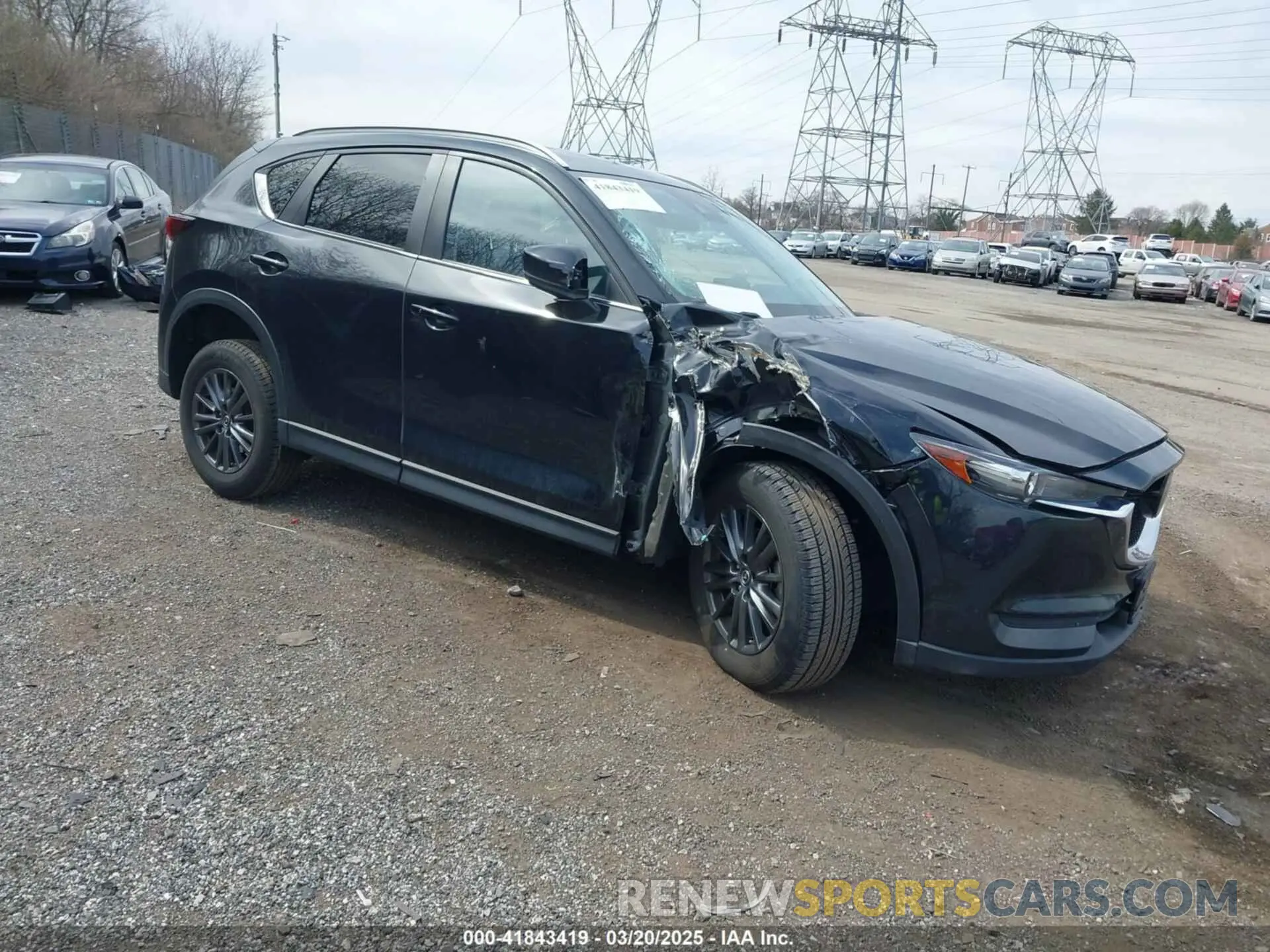 1 Photograph of a damaged car JM3KFACM1M0416714 MAZDA CX-5 2021