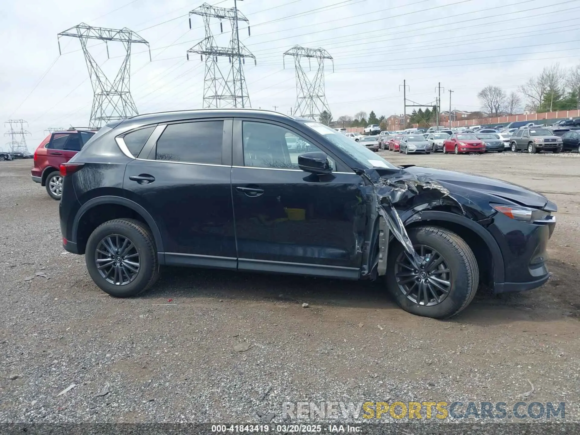 14 Photograph of a damaged car JM3KFACM1M0416714 MAZDA CX-5 2021