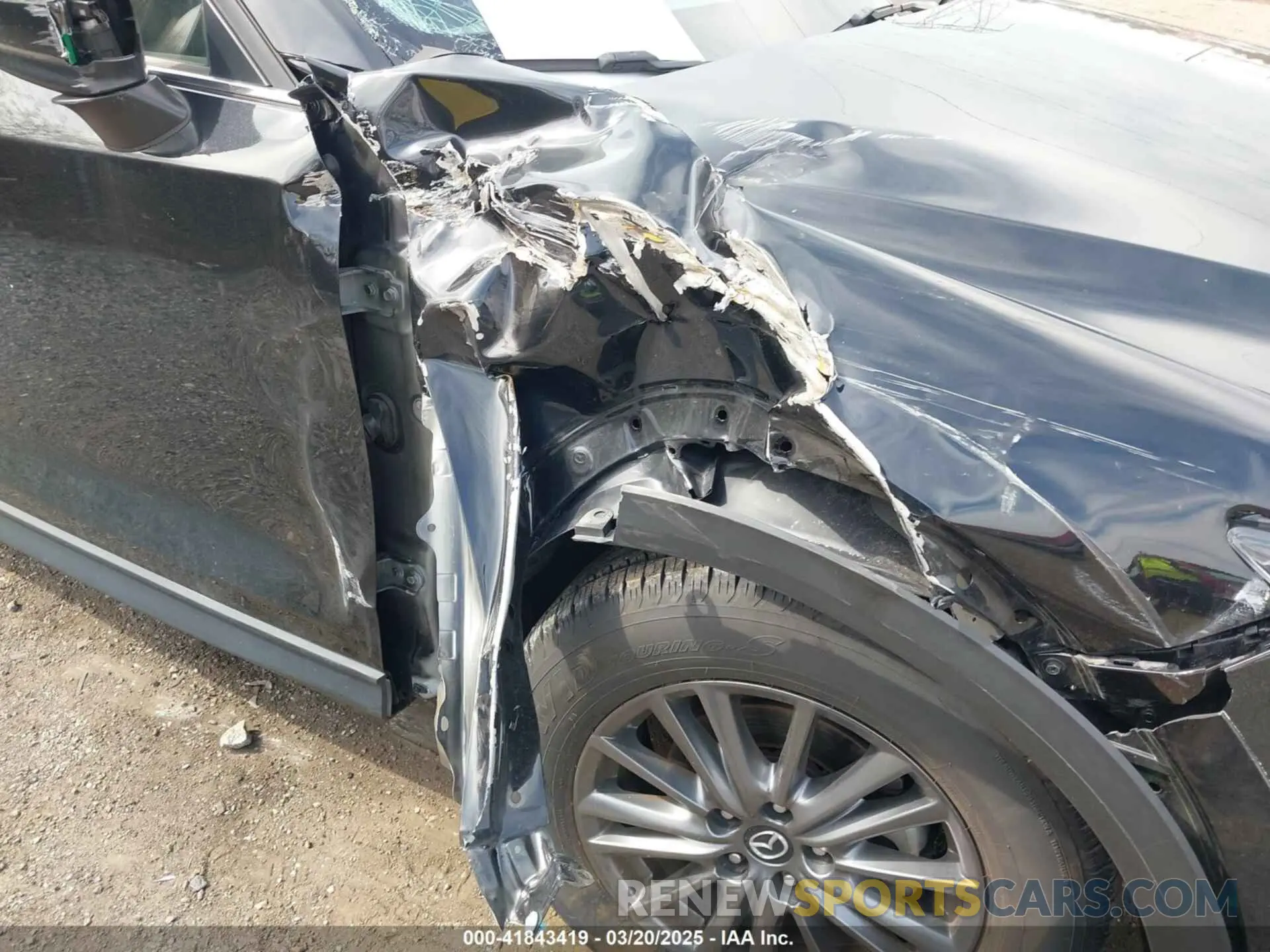 6 Photograph of a damaged car JM3KFACM1M0416714 MAZDA CX-5 2021