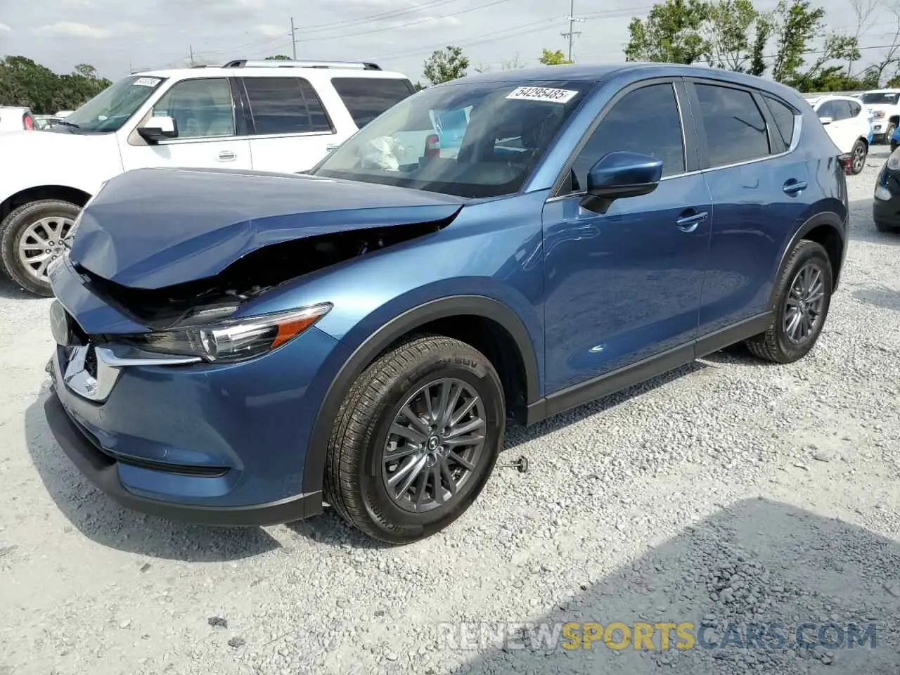 1 Photograph of a damaged car JM3KFACM1M0445582 MAZDA CX-5 2021