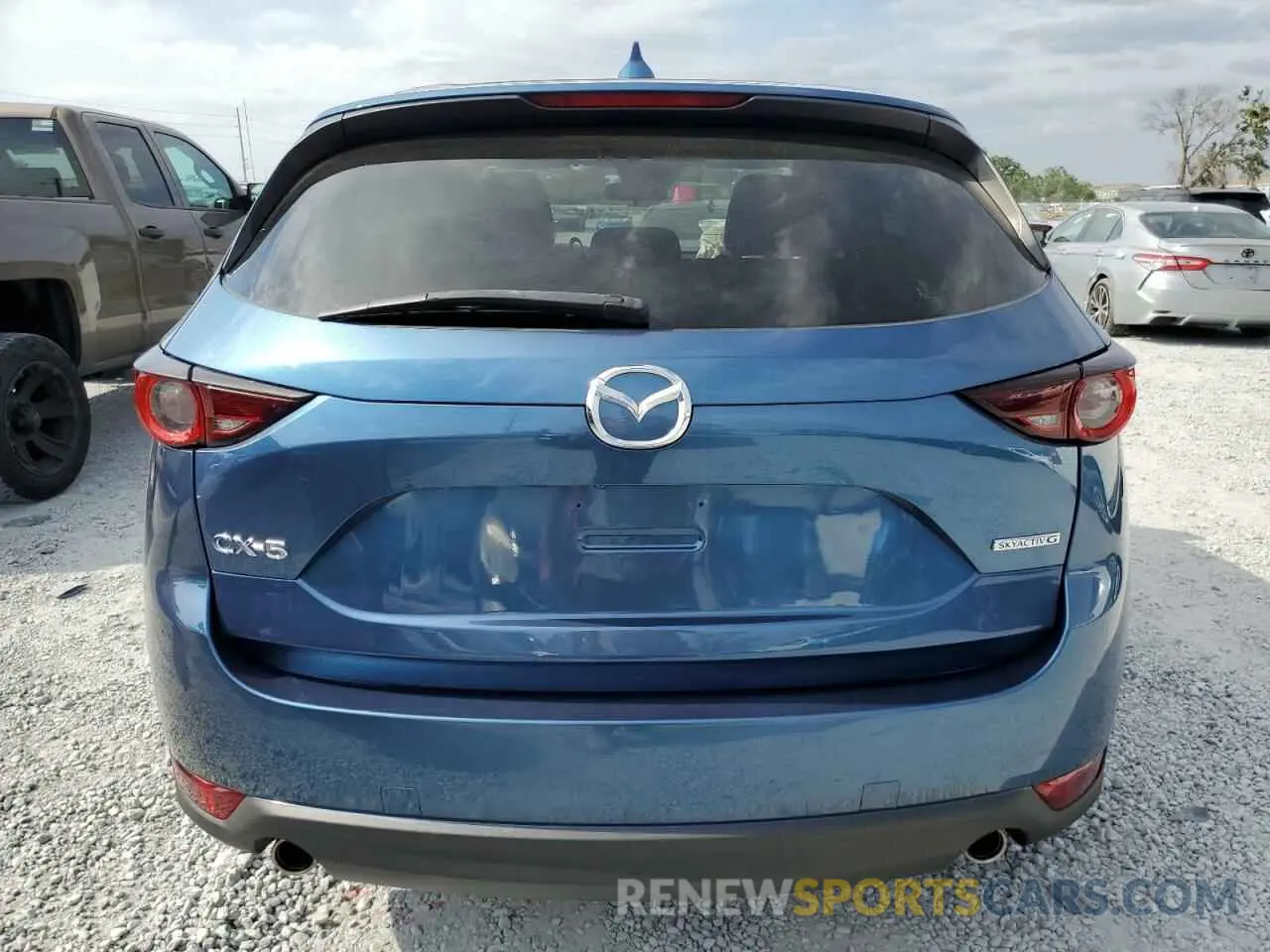 6 Photograph of a damaged car JM3KFACM1M0445582 MAZDA CX-5 2021