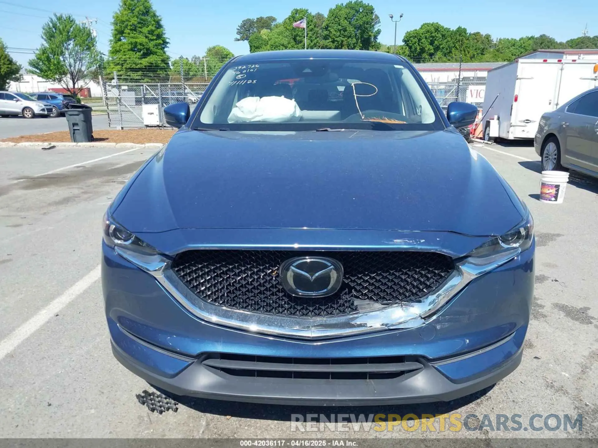 12 Photograph of a damaged car JM3KFACM1M0460101 MAZDA CX-5 2021