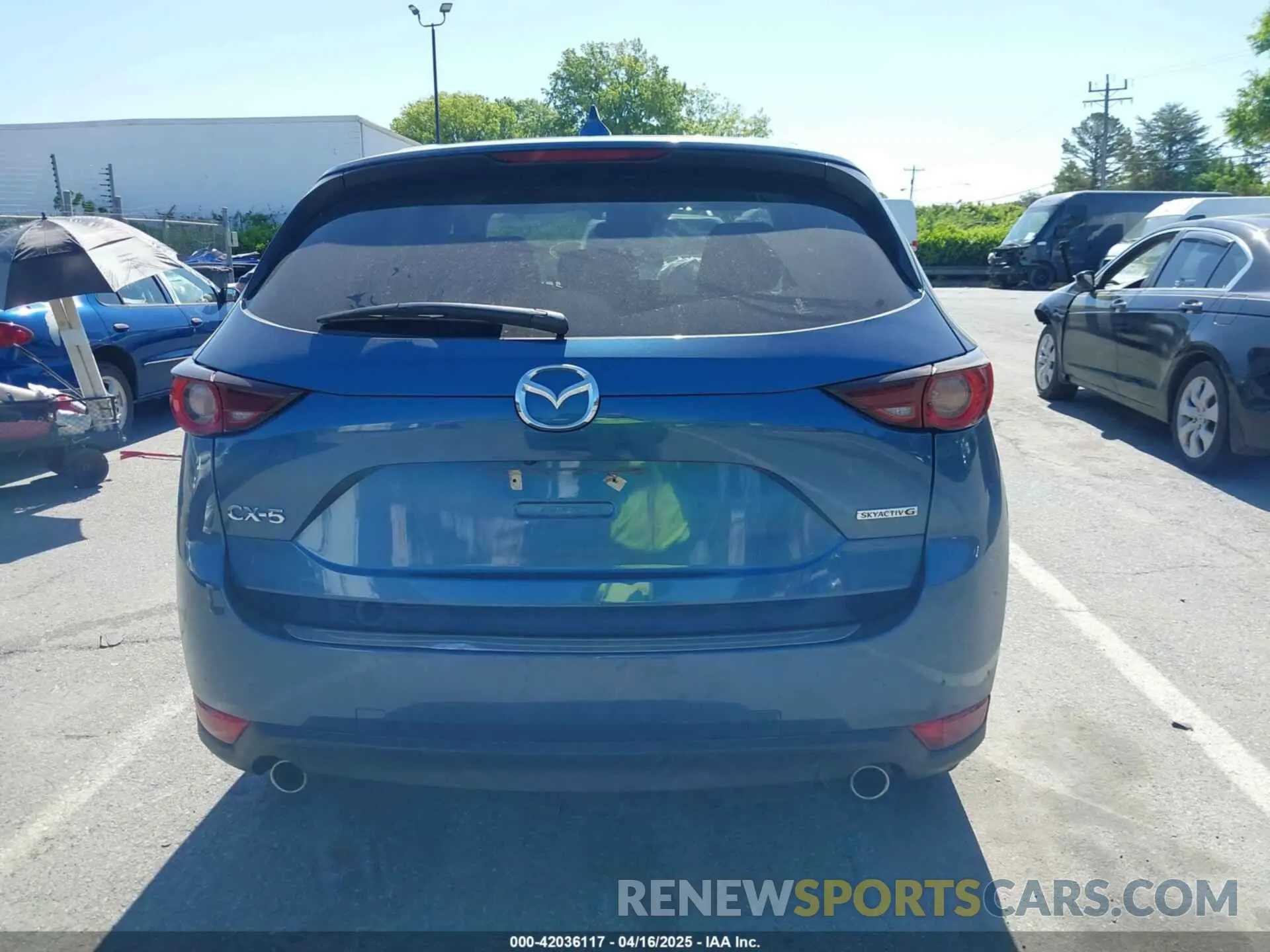 16 Photograph of a damaged car JM3KFACM1M0460101 MAZDA CX-5 2021
