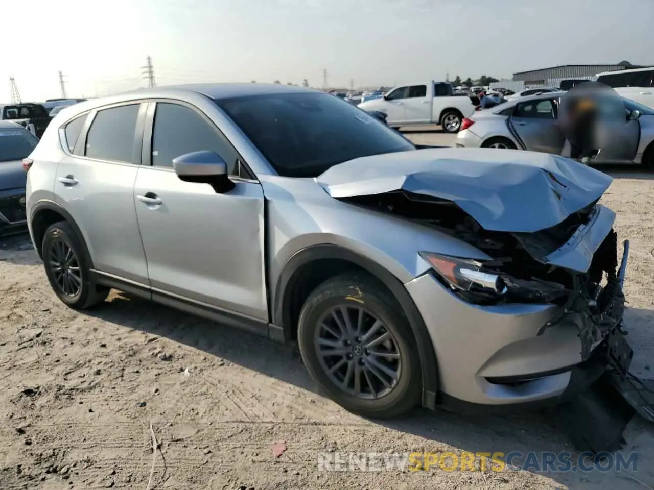 4 Photograph of a damaged car JM3KFACM1M0463449 MAZDA CX-5 2021