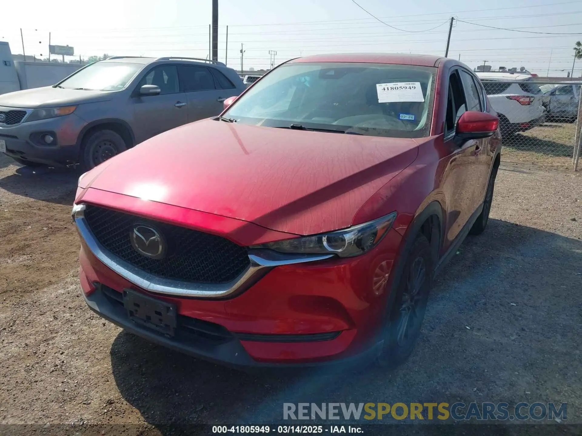 2 Photograph of a damaged car JM3KFACM1M1324173 MAZDA CX-5 2021