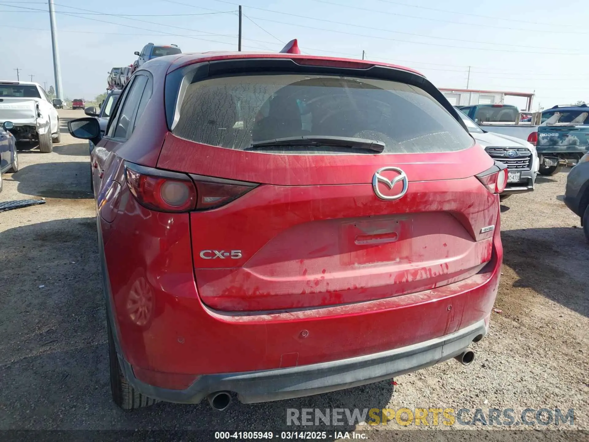 3 Photograph of a damaged car JM3KFACM1M1324173 MAZDA CX-5 2021