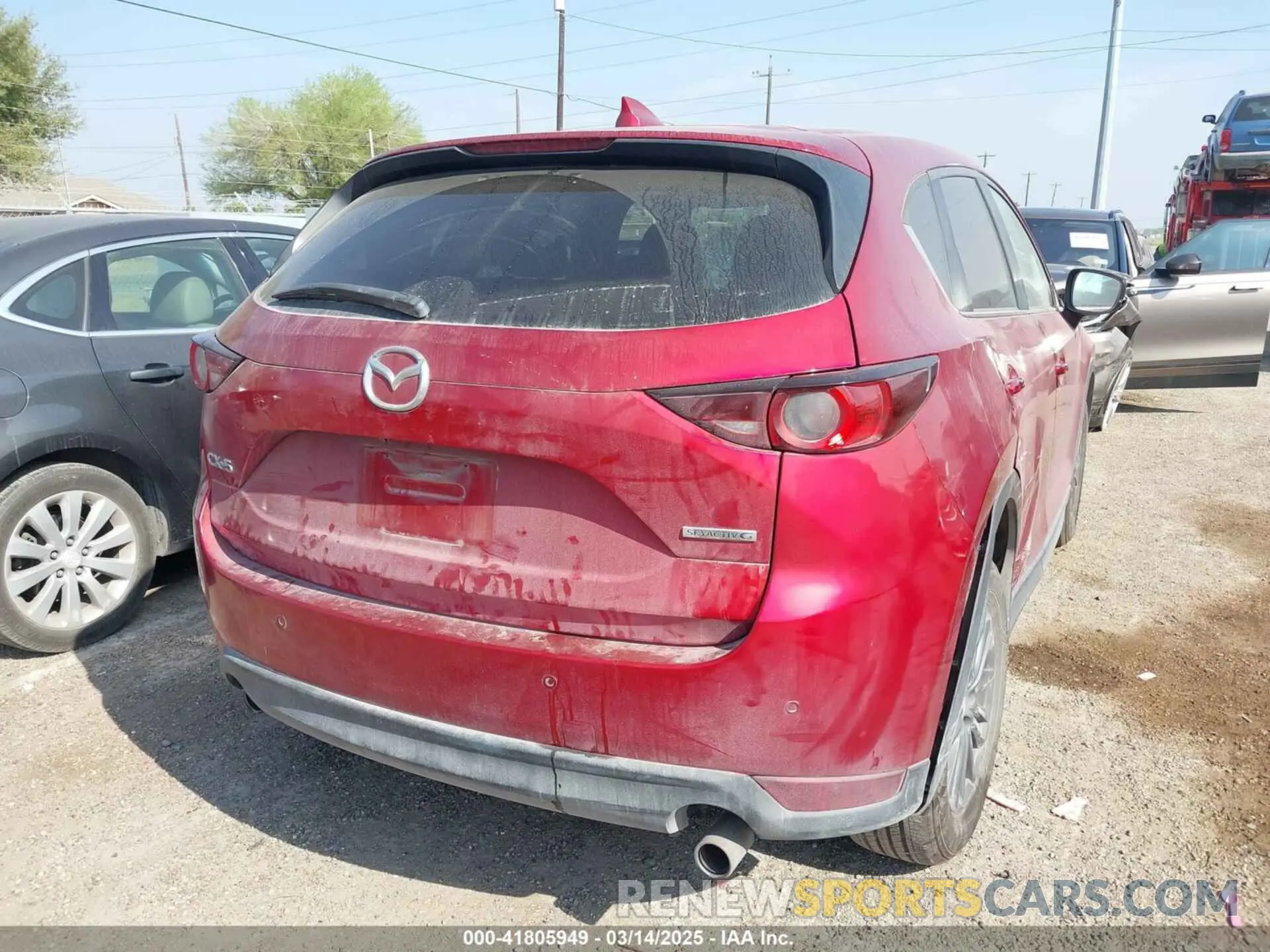 4 Photograph of a damaged car JM3KFACM1M1324173 MAZDA CX-5 2021