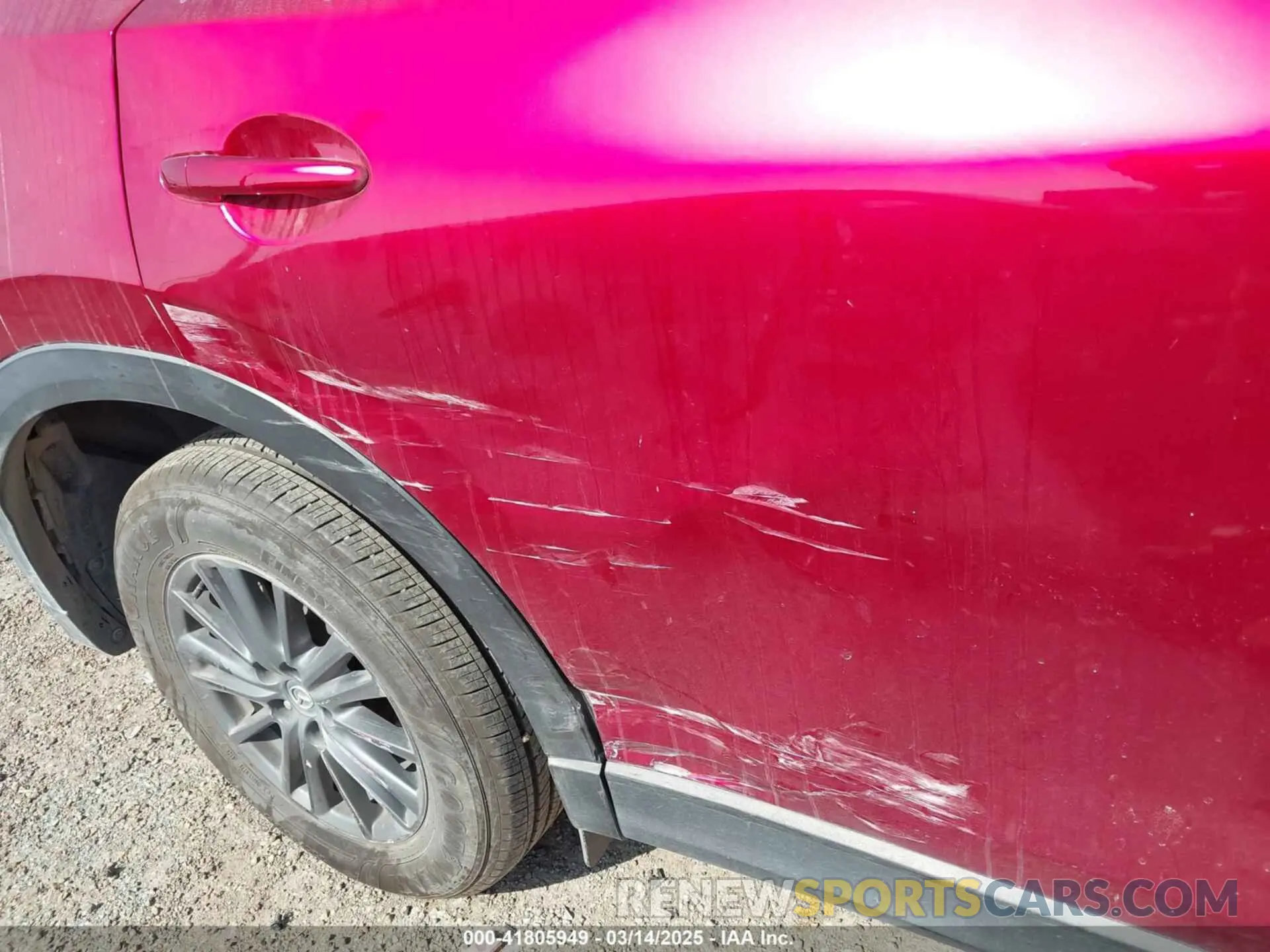 6 Photograph of a damaged car JM3KFACM1M1324173 MAZDA CX-5 2021