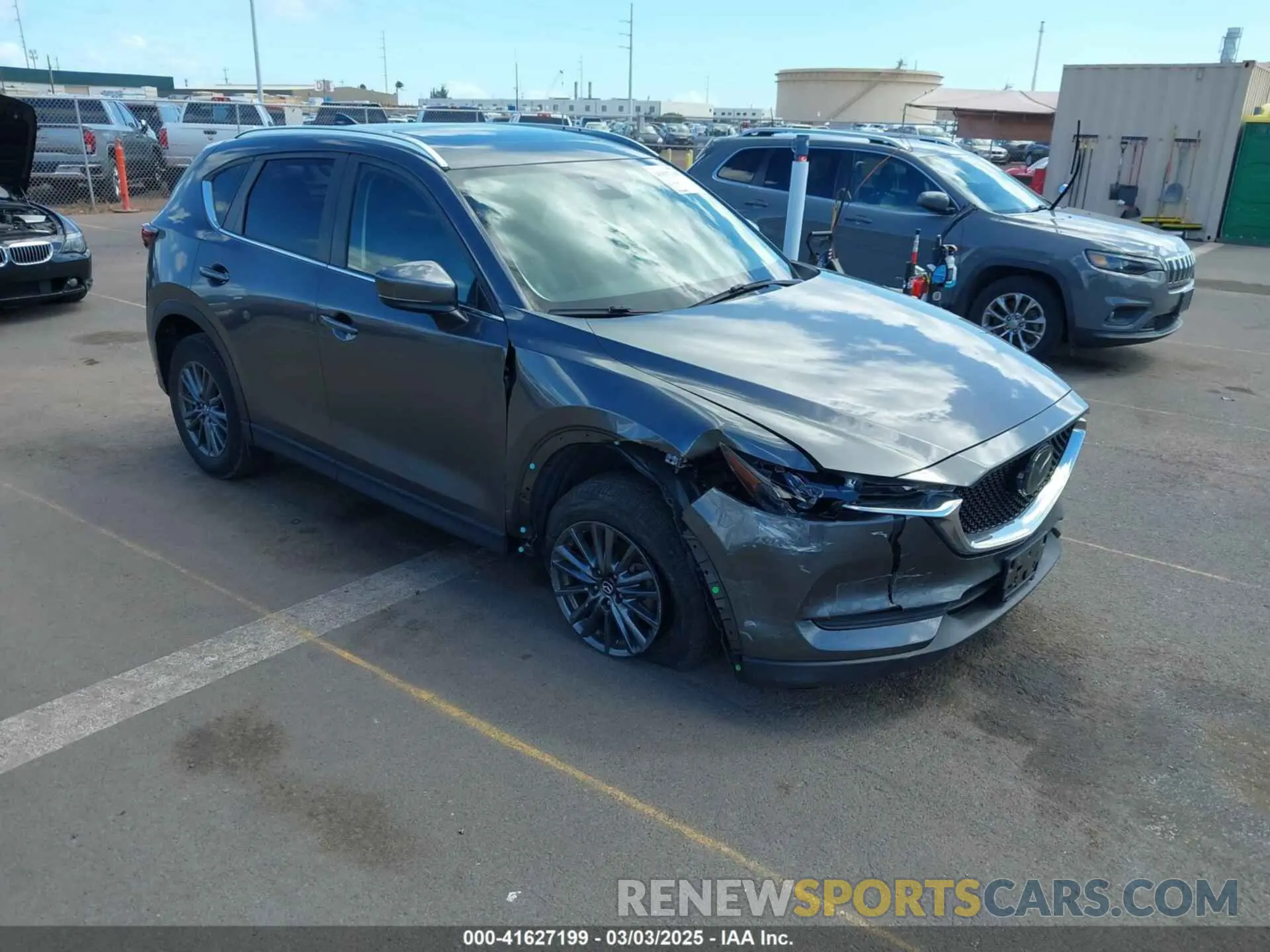 1 Photograph of a damaged car JM3KFACM2M1348305 MAZDA CX-5 2021