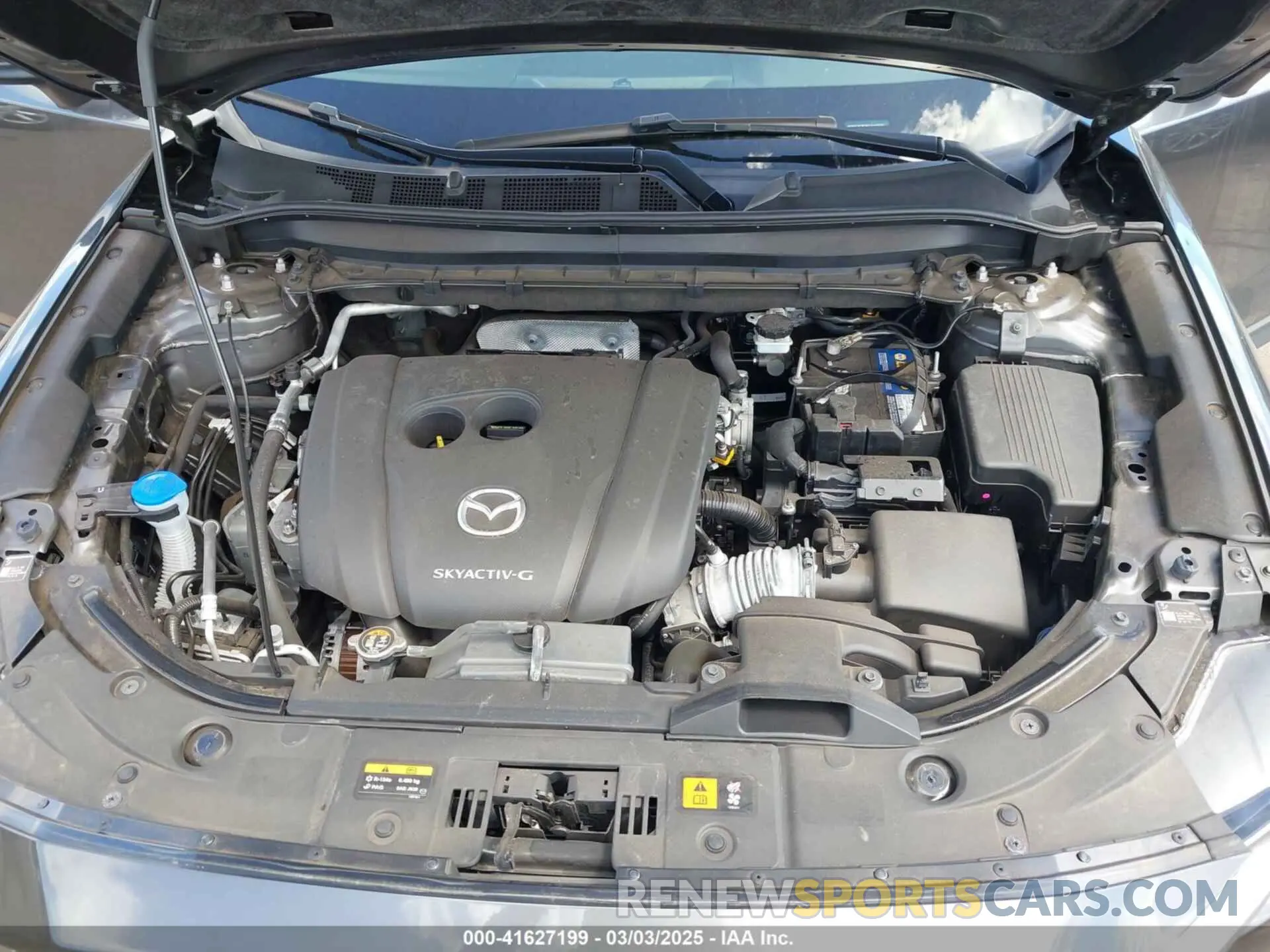 10 Photograph of a damaged car JM3KFACM2M1348305 MAZDA CX-5 2021