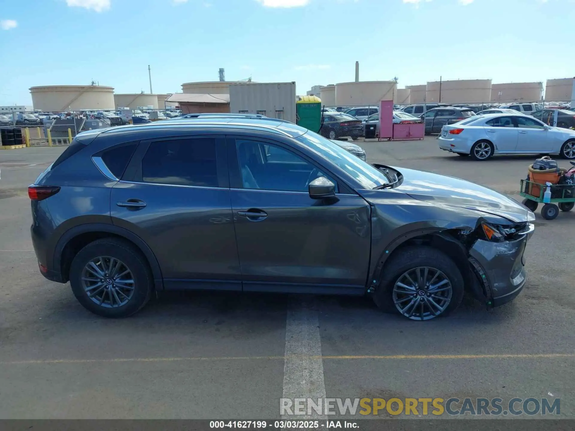 14 Photograph of a damaged car JM3KFACM2M1348305 MAZDA CX-5 2021