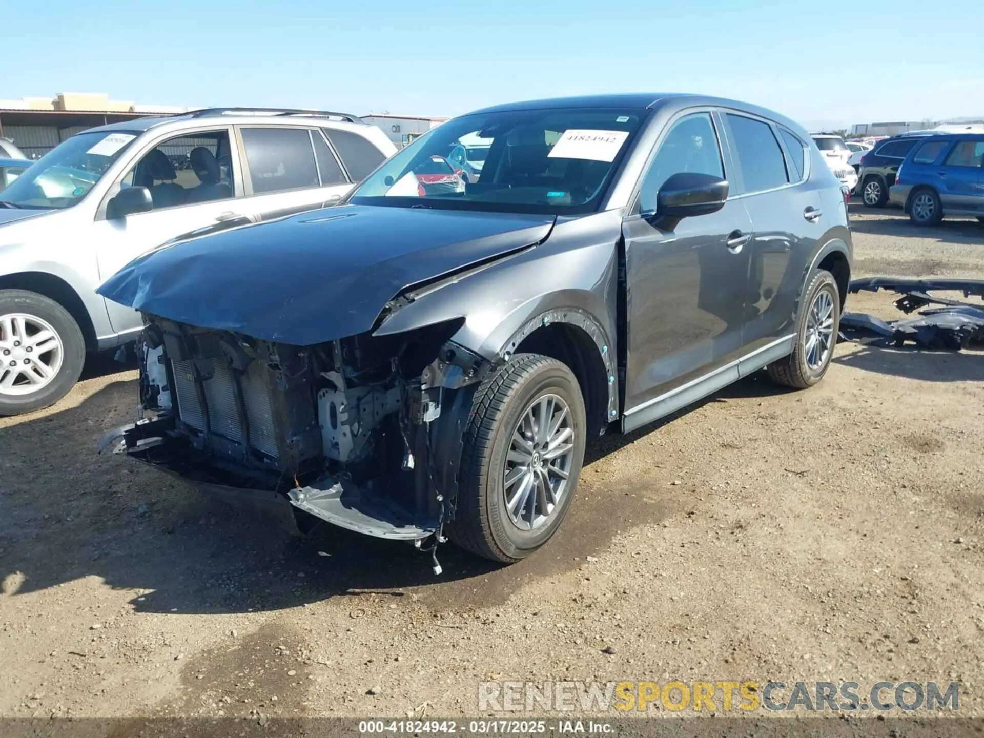 2 Photograph of a damaged car JM3KFACM3M0381366 MAZDA CX-5 2021